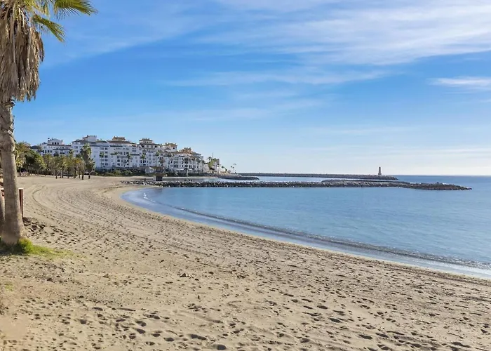 Amplio Y Luminoso En 1 Linea Playa Апартаменти Марбелья